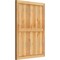 Ekena Millwork Framed Board-n-Batten Shutters, Rough Sawn Western Red Cedar, 26 7/8W x 37H, PR RBF06S26X037RWR - alternate 2